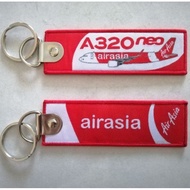 Keychain Woven Airbus A320 NEO Airasia