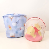 迪士尼小熊維尼手提洗衣袋-分隔式洗衣袋 洗衣網 大容量