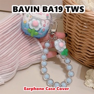 【Fast Shipment】For BAVIN BA19 TWS Case Casing Soft Silicone DIY Summer Patterns Earphone Case Cover