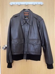 Alpha Industry A2 皮褸 leather Jacket