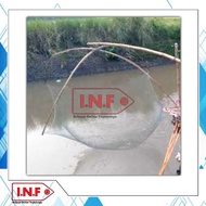 Jaring anco ikan besar / jaring seser ikan benang nilon / jaring ikan / seser ikan / serok ikan