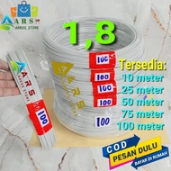 1.8mm fiber bars 100 meters long white fiber mesh bird cage sangkar burung