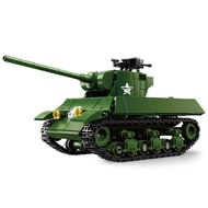 World War 2 WW2 กองทัพทหารทหาร SWAT Halftrack Tank Destroyer ประกอบ Building Blocks อิฐของเล่นเด็กขอ