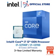 INTEL Core I7-12700F / I7-12700 LGA1700 Processor ( 12 Cores / 20 Threads / Max Turbo Frequency 4.8G
