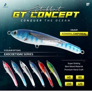 GT CONCEPT  STICKBAIT 60 80 100 120 GRAM