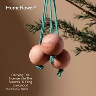 Natural cedar ball diffuser wood for home and car use, insect-proof, moth-proof and moisture-proof