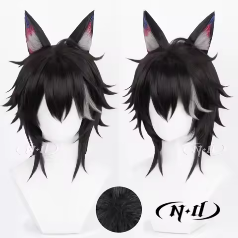 ND Brand Wulfgard Arknights Endfield Cosplay Wigs Hair Hairpiece for Comic-con Cosplayer Halloween C