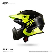 Helmet Jpx MX726R Black Stabilo