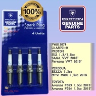 SPARK PLUG PW812674 LKAR7C-9 ORIGINAL SAVVY GENUINE PROTON IRIZ,SAGA VVT,PERSONA VVT,BEZZA 1.3CC,MYV