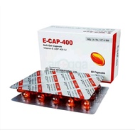 E-cap 400 MG 60 capsules 4*15=60pcs capsules