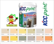 18 LITER   KCC PAINT KOREVER PURE ACRYLIC EXTERIOR FINISH  / Exterior Paint  /  Cat Rumah Luar / (1/3) (Nippon Colour)