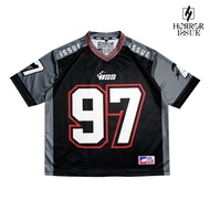 HSS Club Jersey 97 BLACK Vintage Boxy Fit Jersey/ Oversized/ Streetwear Jersey/ Retro/