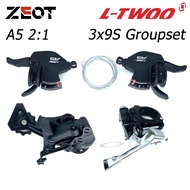 ✨LTWOO A5 3X9 27 Speed Derailleurs Groupset 9S Shifter Lever Front Derailleur 9 Speed Rear Switches Suit Alivio M4000 DEORE M590✨