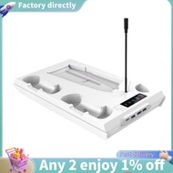E7-Game Cooling Station for  /  Slim Stand Game Controller Cooling Station with 3 Level Cooling Fan,