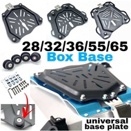 UNIVERSAL BOX BASE 28/32/36/45/55/65L TAPAK BOX ALUMINIUM UNIVERSAL STEEL PLATE PAPAN BOX ALUMINIUM