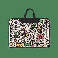 Cute PU leather laptop bag case 12 13,3 14,1 15 15,6 16,1 inch waterproof anti-knock laptop bag