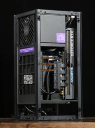 【可開發票】NZXT恩杰h1 迷你ITX13490F/7800X3D/4060TI水冷吃雞 設計電腦主機