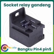 Socket Relay Gandeng Rumah Relay kosongan ( 1 pcs )