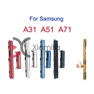 Volume Power Switch Button Cable For Samsung Galaxy A31 A51 A71 Button Side Volume Up Down Button