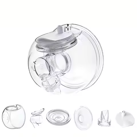 Wearable Breast Pump Parts Milk Collector Cup Flange Compatible with S9/S10/S12 Breast Pump Replacem