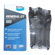 BENDIX FRONT BRAKE PADS PROTON WAJA 01, ARENA 96-ON, ARENA 02-05 (DB1402 GCT)