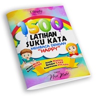 reference books Prasekolah Buku Belajar Membaca1500 Latihan Suku Kata Membaca (Buku Membaca/Buku Belajar Membaca / Buku