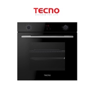 Tecno TBO7008 (Black) 8 Multi-Function Large Capacity Electric Built-in Oven