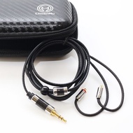 川木 碳纖維 耳機升級線 MMCX【M65】耳機線 舒爾SE215/315/425/