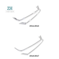 2Pcs Door Tweeter Slot Plug Stickers for BMW 5 Series F10 F11 ABS Chrome Door Speakers Frame