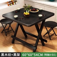 Foldable Table Household Rental Stall Storage Table Portable Small Square Table Small Apartment Dining Simple Dining Tab