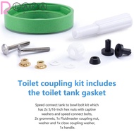 LAKAMIER Toilet Coupling Kit, Durable AS738756-0070A Toilet Tank Flush Valve, Spare Parts Universal Repairing Toilet Tank Bolts for AS738756-0070A