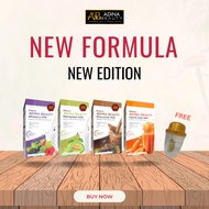 Set Laris 4 Kotak Adina Beauty HQ - 1MB + 1HD + 1COKLAT + 1CARROT