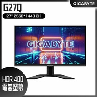 【10週年慶10%回饋】GIGABYTE 技嘉 G27Q 27吋 2K HDR電競螢幕