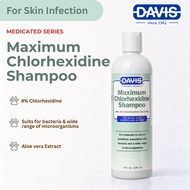 Davis Maximum Chlorhexidine Medicated Pet Shampoo (235ml/3785ml)