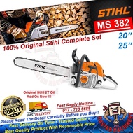 [100% ORIGINAL] ‼️ #STIHL Chainsaw MS382 (20” or 25” Guide Bar c/w Chain)