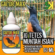 GACOR MAX suplemen penggacor burung murai termurah