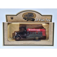 Chevron 1/64 Zerolene 1911 Chain Drive Tank Truck Made in England Metal Car [JFT7]