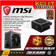 MSI Mag A550BN / A650BN 550W 650W  80+ Bronze Non-Modular Power Supply Unit