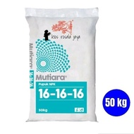 Pupuk NPK Mutiara 50 kg ORI kemasan Pabrik