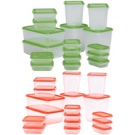 IKEA 17pcs food container pruta