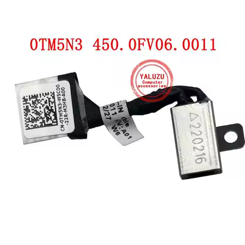 New Laptop DC Power Jack Cable For Dell Latitude 3400 3500 Inspiron 5584 5583 P86F P85F 0TM5N3 450.0