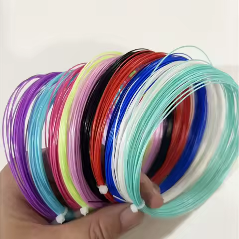 1pc 35lbs badminton string Lines Badminton Training Racket String Badminton Racquet Line 0.68mm x10m