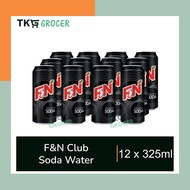 F&N Club Soda Water 12 x 325ml