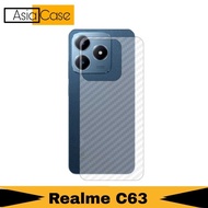 Garskin Realme C63 Skin Carbon Hydrogel Back Cover