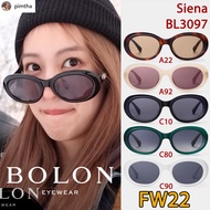 FW22 BOLON แว่นกันแดด รุ่น Siena BL3097 A22 A92 C10 C80 C90 เลนส์ Nylon [Acetate] แว่นของญาญ่า แว่นของเจเจ แว่นของพิมฐา