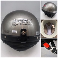 HELMET MHR HALF HELMET MHR KURA KURA NINJA TURTLE  HELMET MOTOR {100%} ORIGINAL MHR STENG HALF CUT K