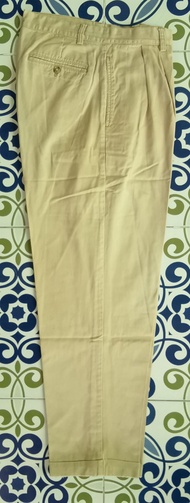 กางเกงขายาว ชาย กางเกงขายาวผู้ชาย Ga.แบรนด์USA มือ2  Size 33 Made in ฺUAE 100%cotton มือสอง ขายตามสภาพ สวมใส่สบาย ถูกชัวร์