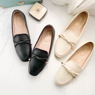 Fufa Shoes &lt; Brand &gt; 1BE75 Autumn Winter Waltz Knotted Loafers