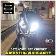 Kymco downtown 200i - H7 6500k White LED Headlight Bulb - 100% Satisfaction H1 H4 H7 H8 H9 H11 HS1 P