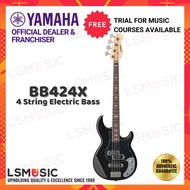 Yamaha BB424X 4 String Electric Bass Guitar ( BB 424X / BB424 X ) Yamaha Guitar Yamaha Gitar Elektrik